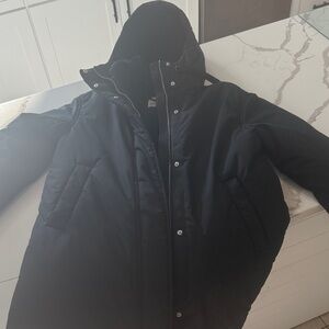 Universal Thread Womens Black Parka Jacket